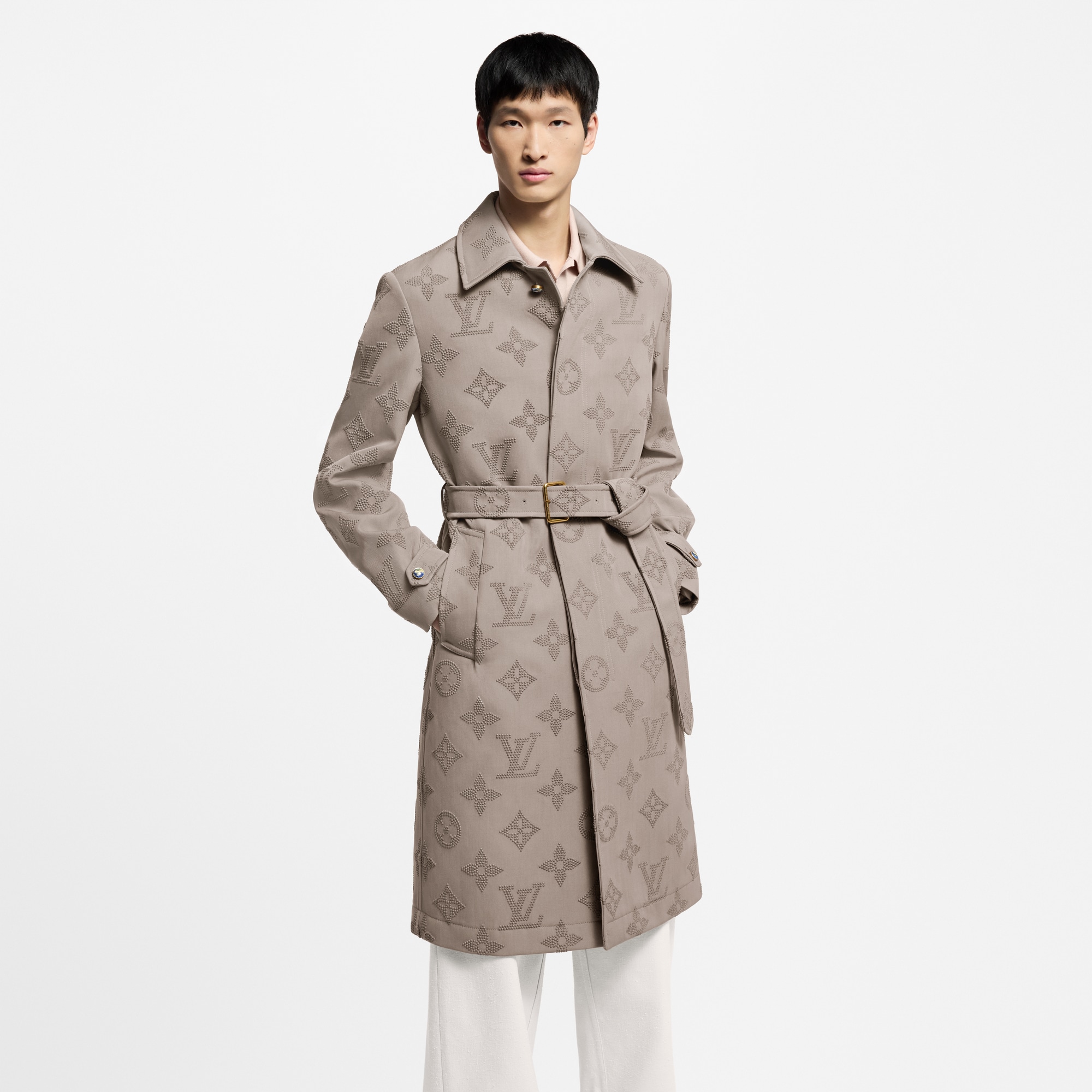 LOUIS VUITTON コート Belted Double Face Hooded Wrap Coat - Luxury Coats and Jackets